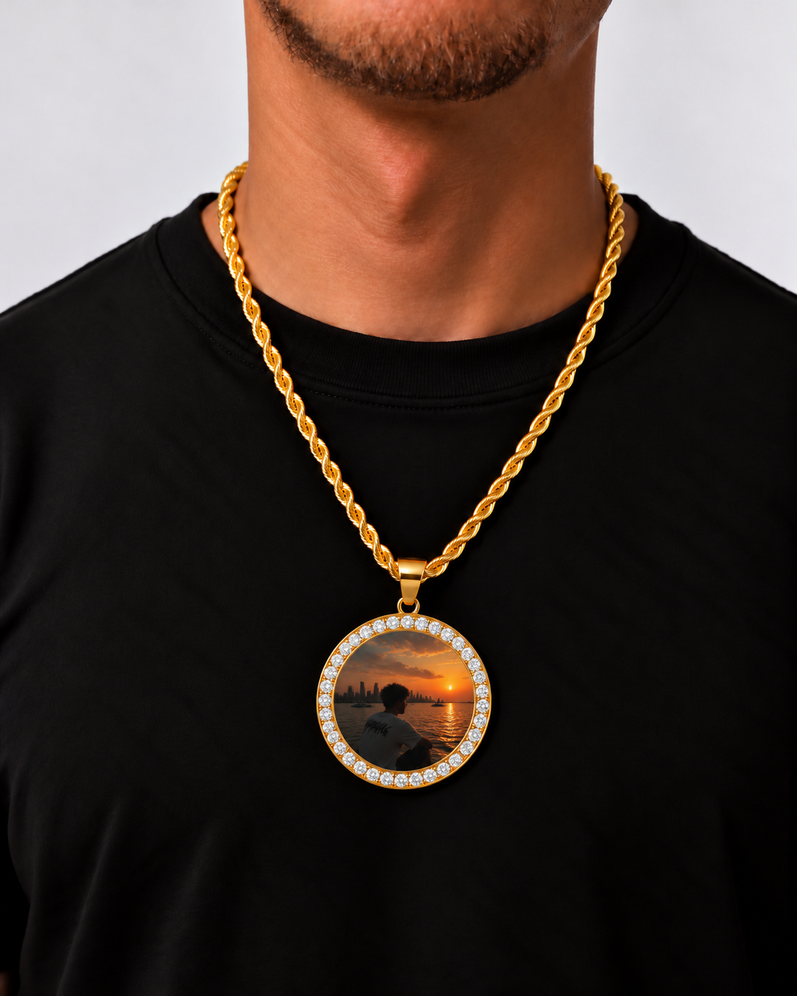 FOTO KETTING (6MM) - GOUD