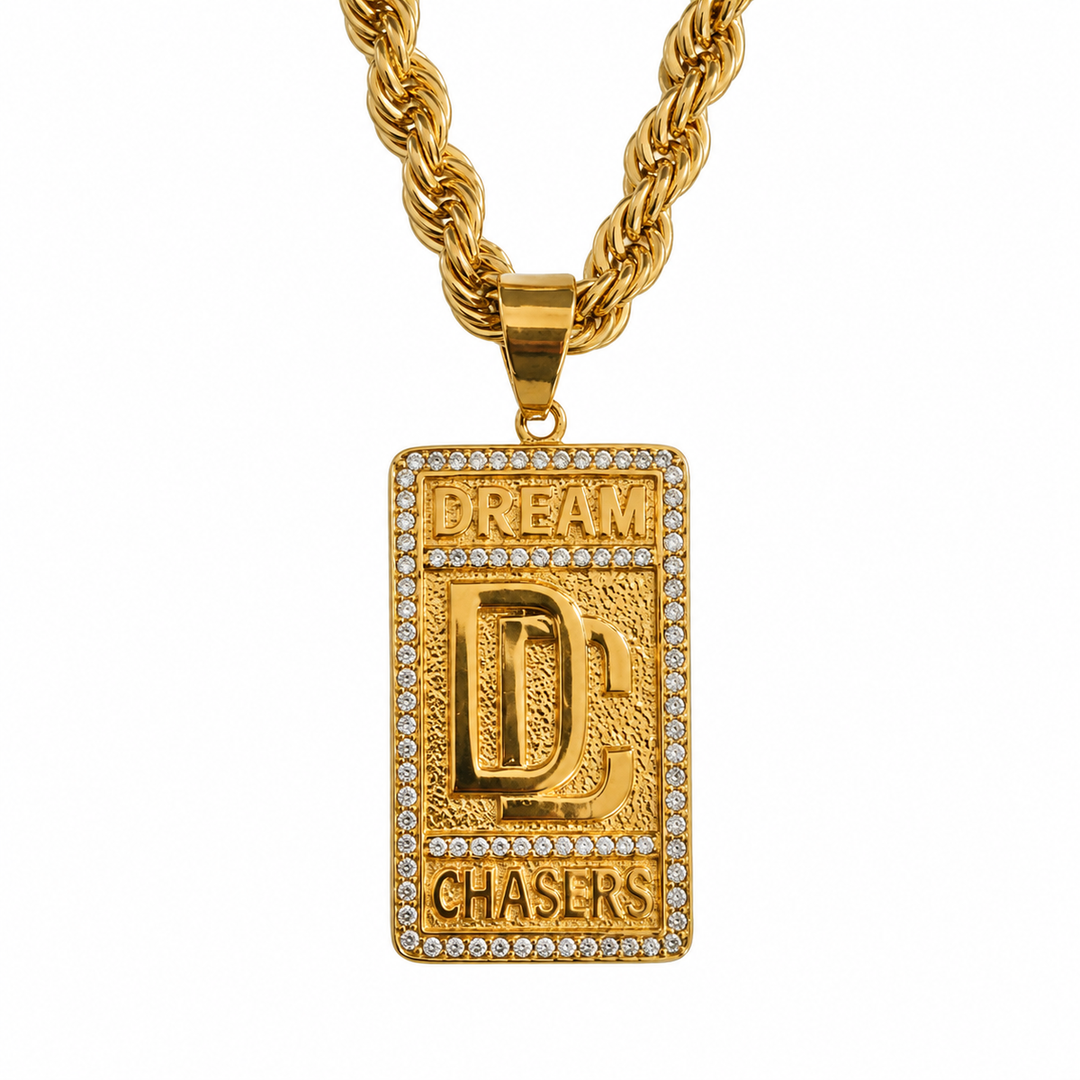 DREAMCHASER KETTING 6MM - GOUD