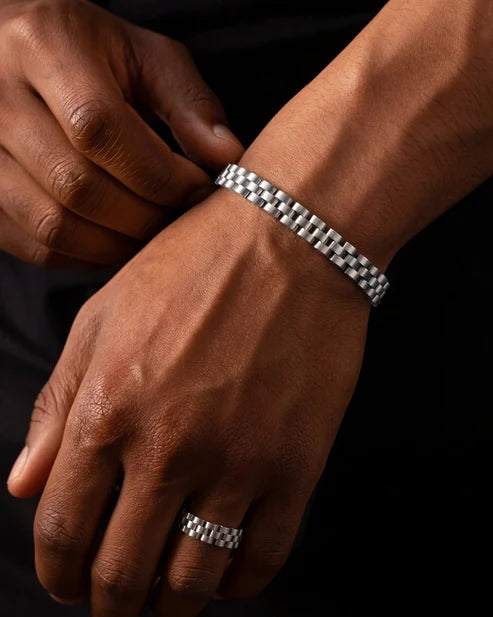 SCHAKEL SET (FLEXIBEL) - ZILVER