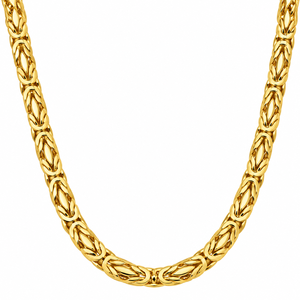 KONINGSKETTING (5MM) - GOUD