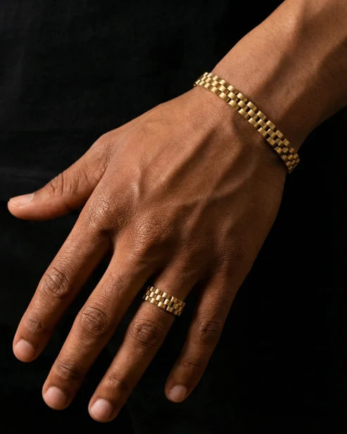 SCHAKEL SET (FLEXIBEL) - GOUD
