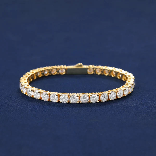 TENNIS ARMBAND (5MM) - GOUD