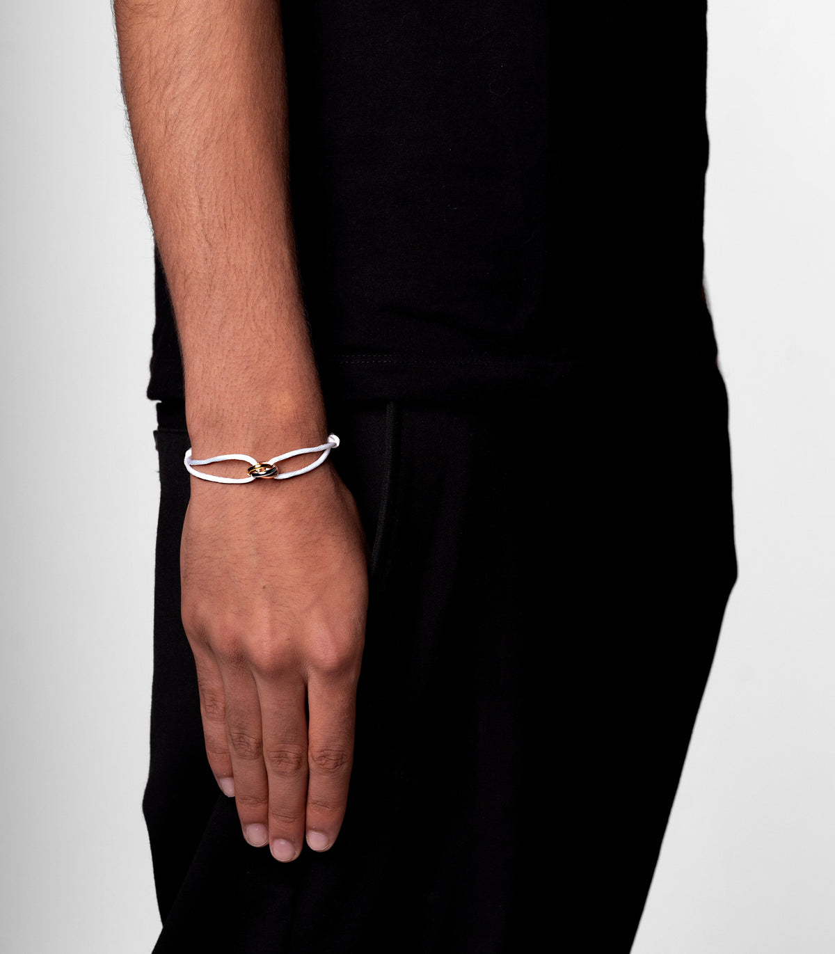 TRINITY ARMBAND. - WIT