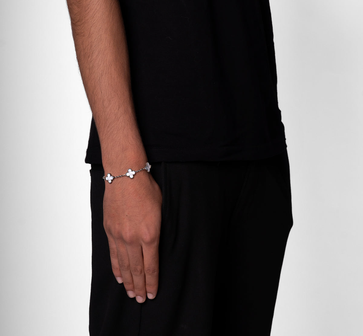 BRACELET DE KLAVE. - ARGENT BLANC