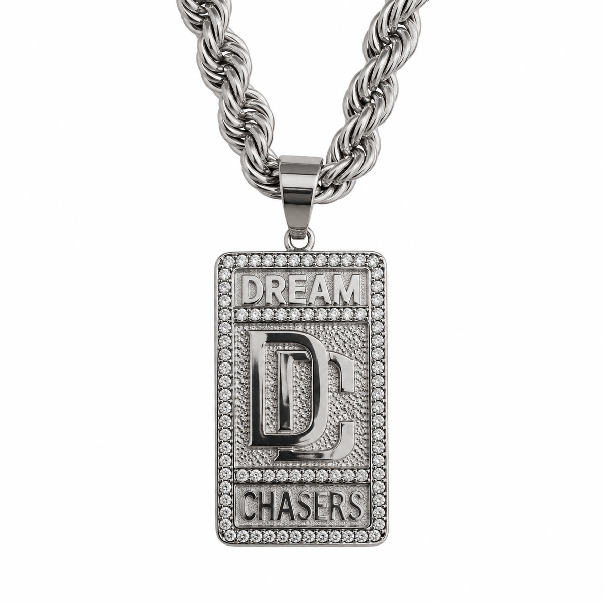 DREAMCHASER KETTING 6MM - ZILVER