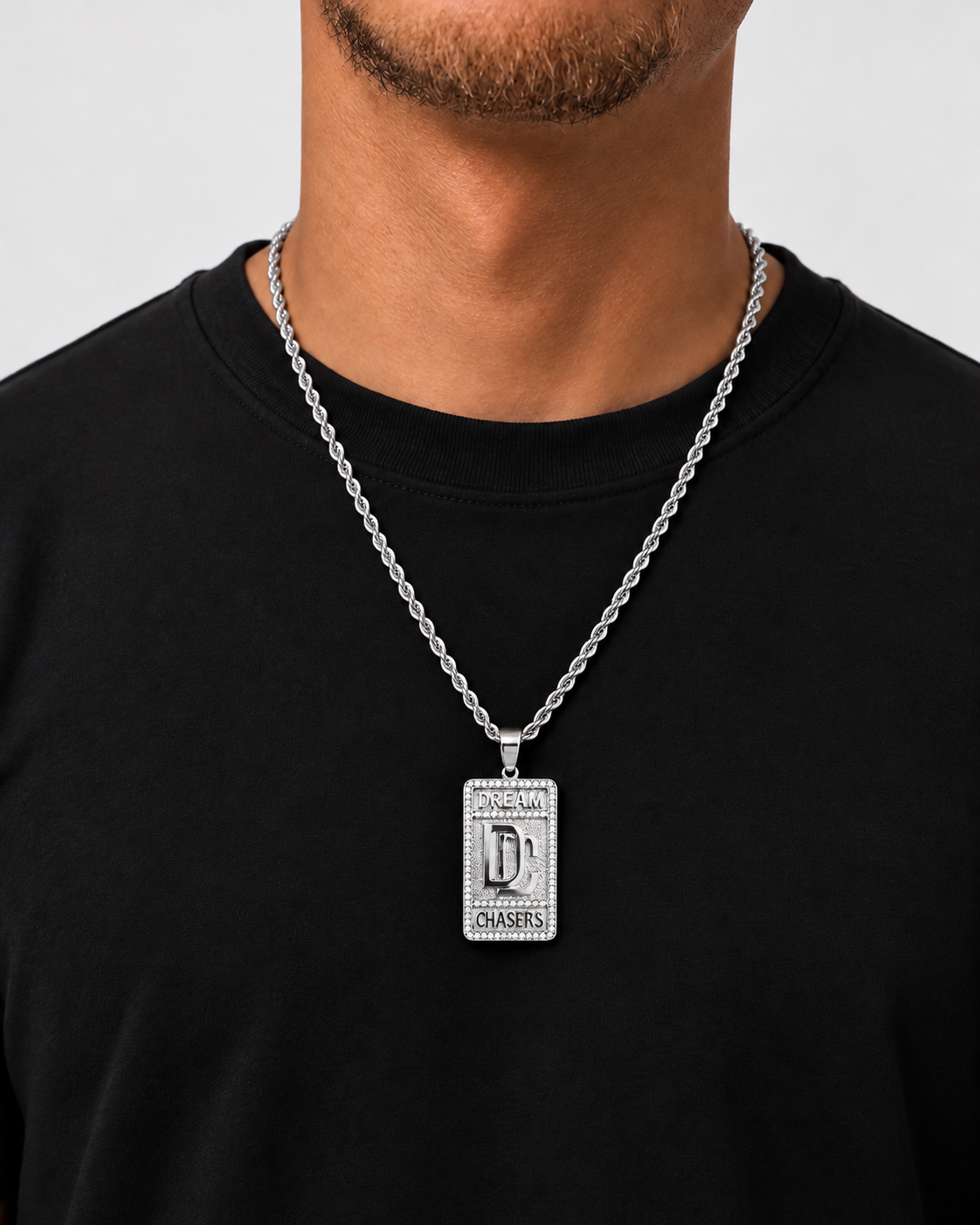 DREAMCHASER KETTING 4MM - ZILVER