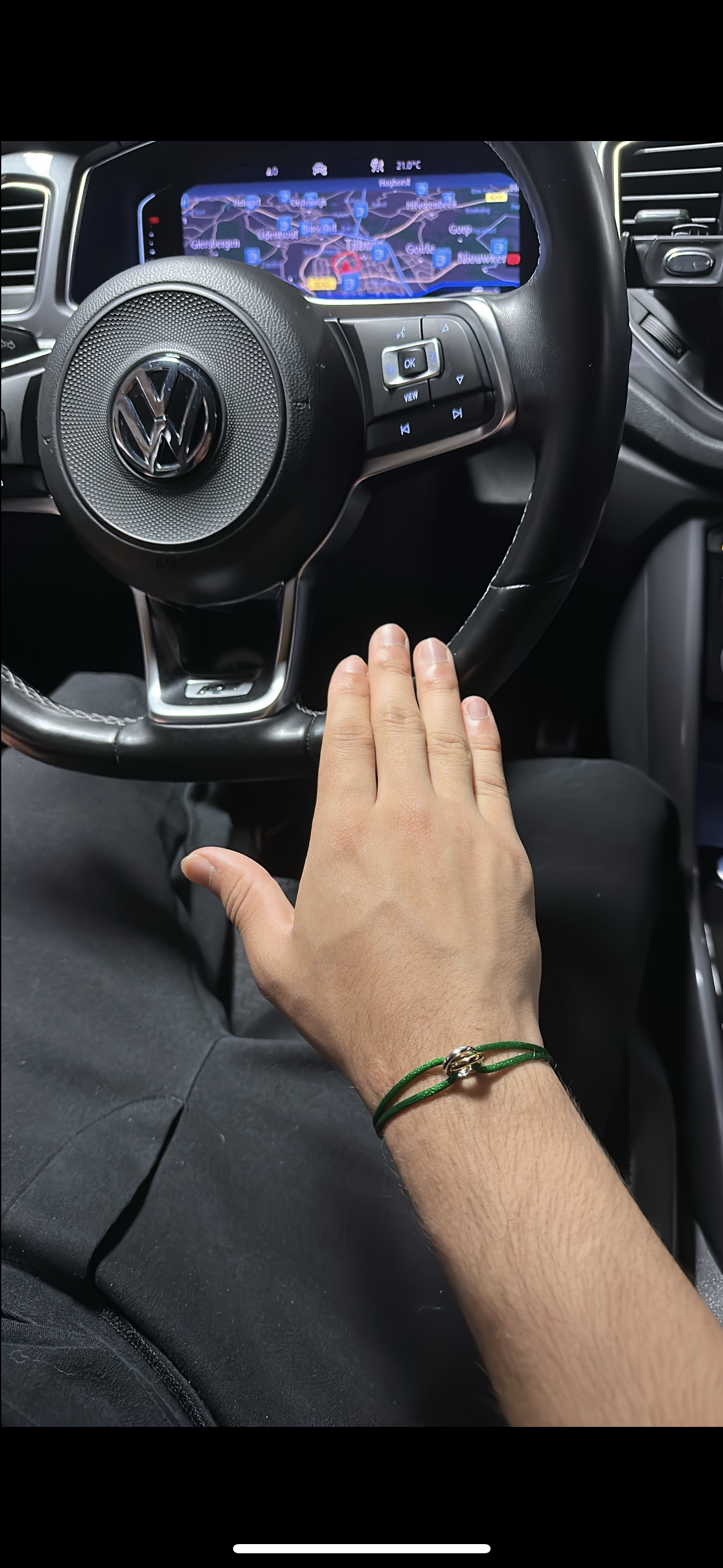 TRINITY ARMBAND. - GROEN
