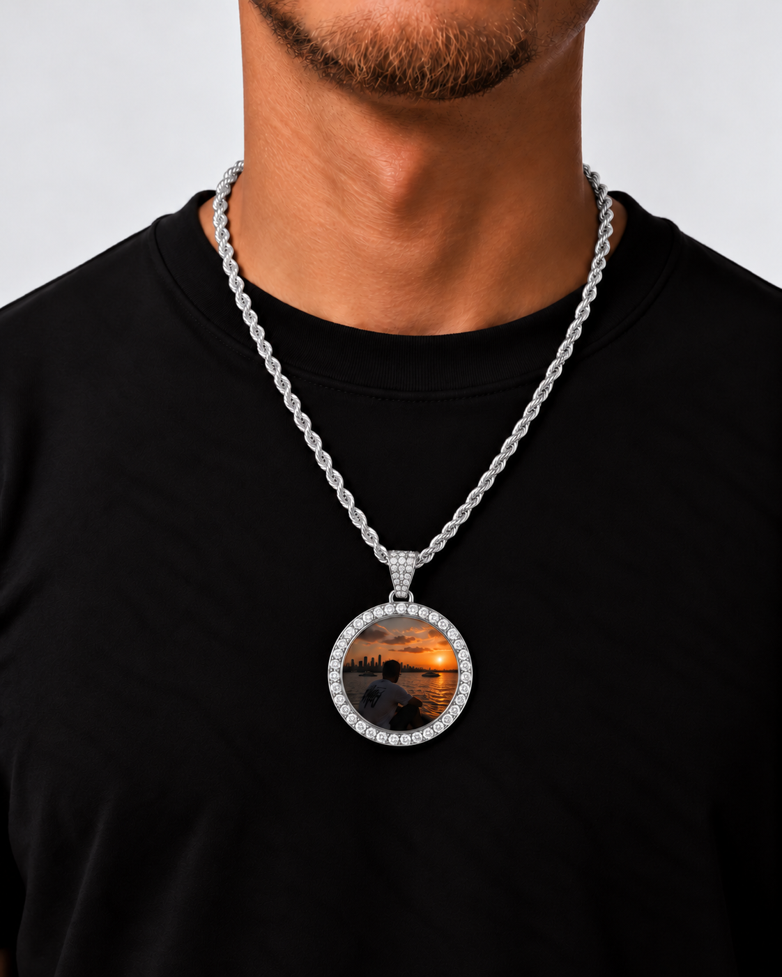 FOTO KETTING (4MM) - ZILVER