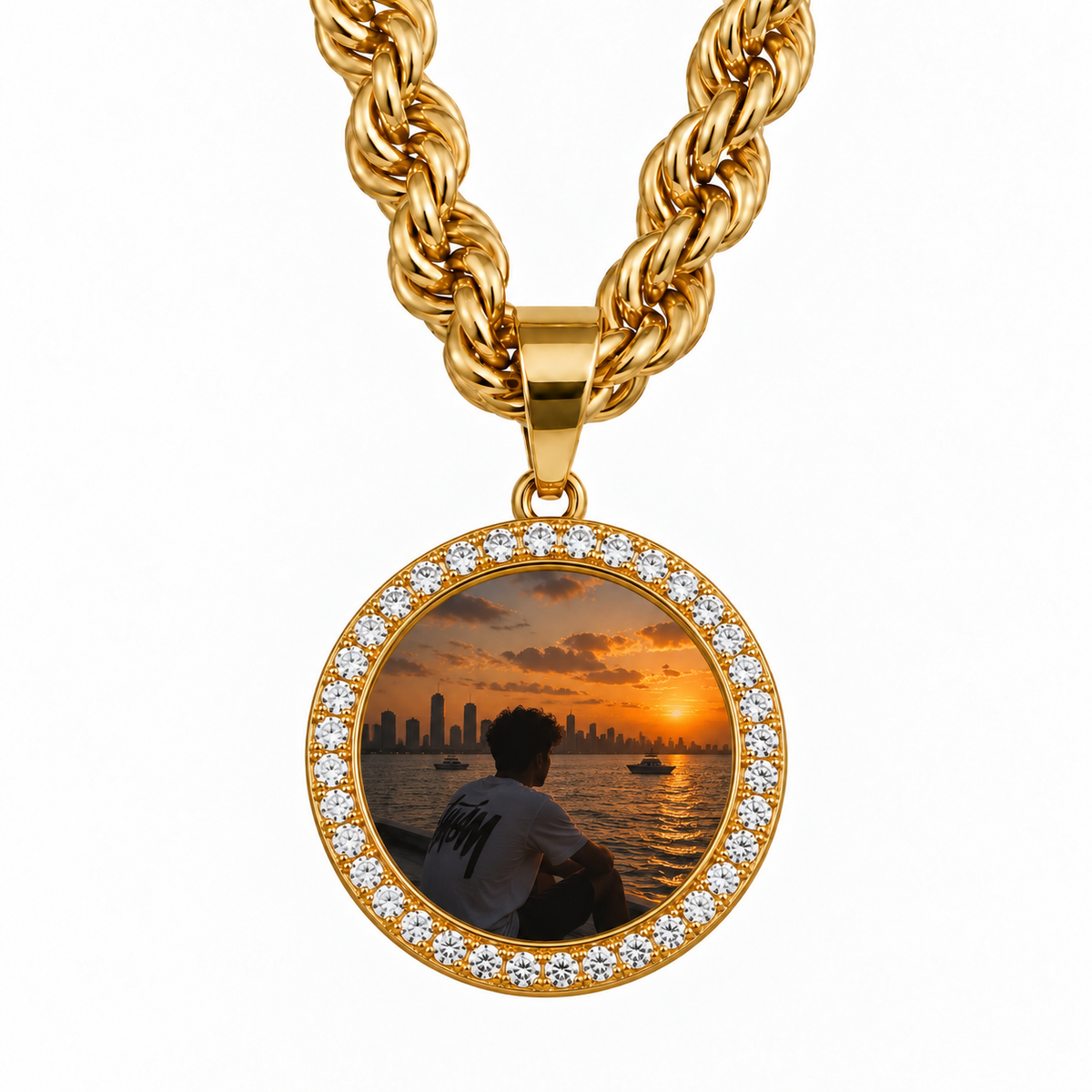 FOTO KETTING (6MM) - GOUD