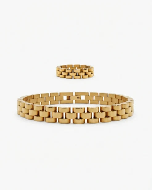 SCHAKEL SET (FLEXIBEL) - GOUD