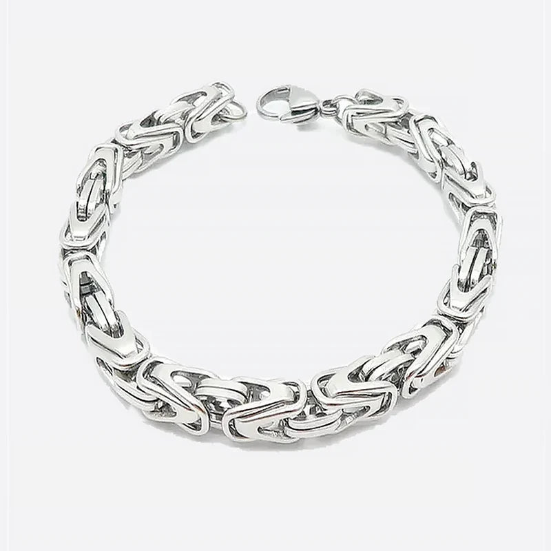 KONINGSARMBAND (5MM) - ZILVER